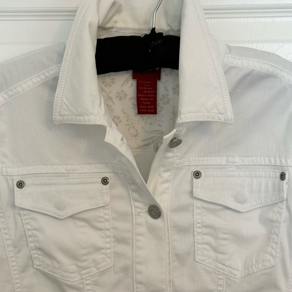 Jean Jacket w stretch & slash pockets